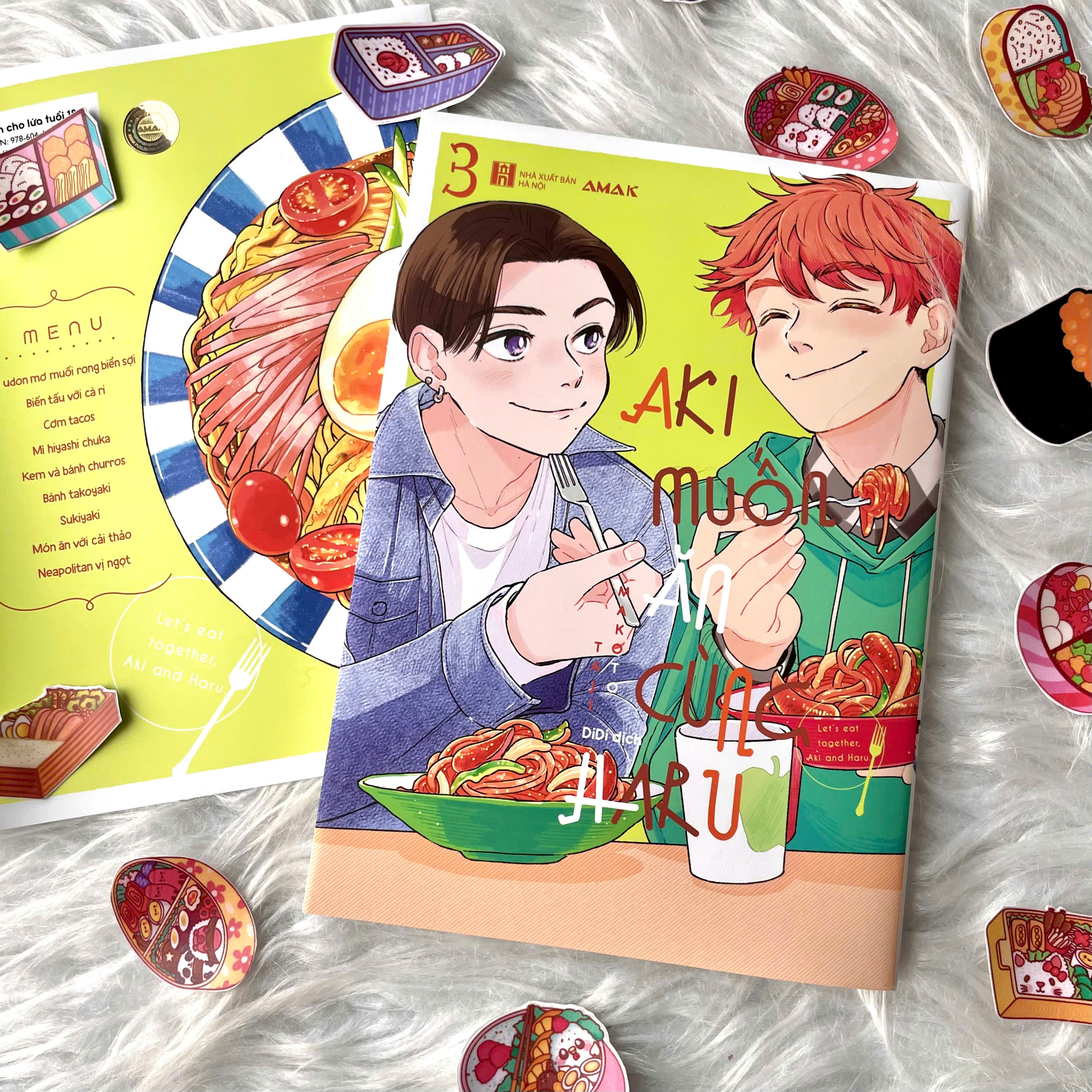 Let's eat together, Aki and Haru - Vol.03